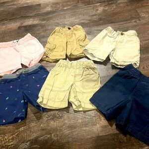 6 pairs of 3T Boys Shorts
